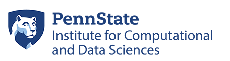 Penn State Institute for Computational and Data Science Logo