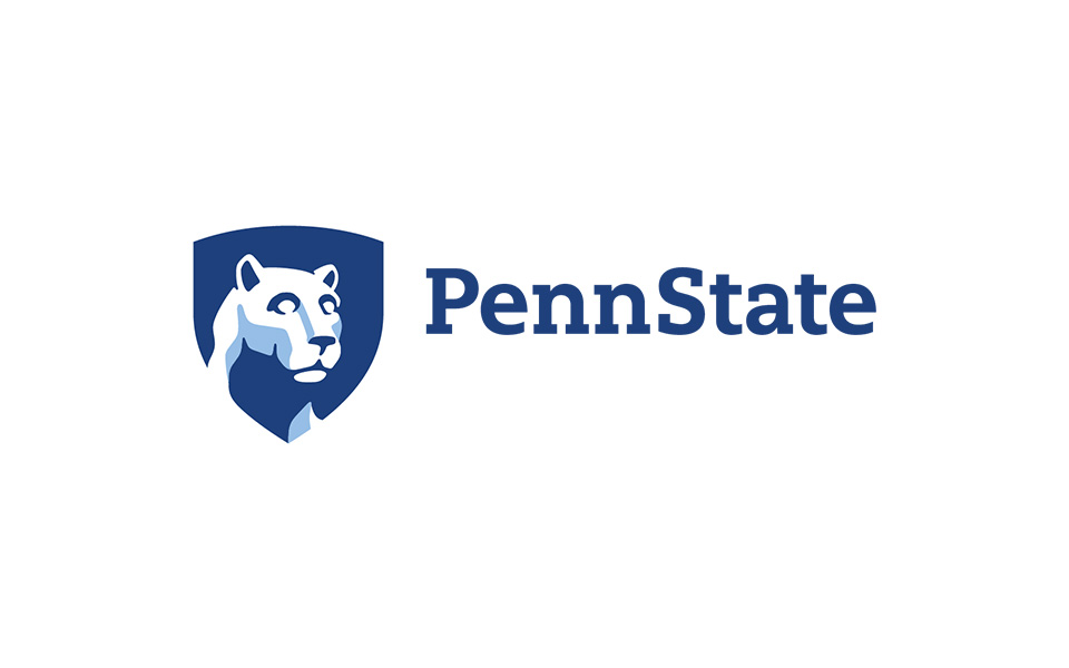 penn state university logo on white background